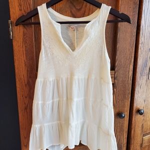 Ivory tank top